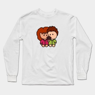 Couple eating Ice-cream Long Sleeve T-Shirt